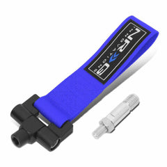 NRG Innovations Tow Straps Bolt In - Car specific TOW-131BL