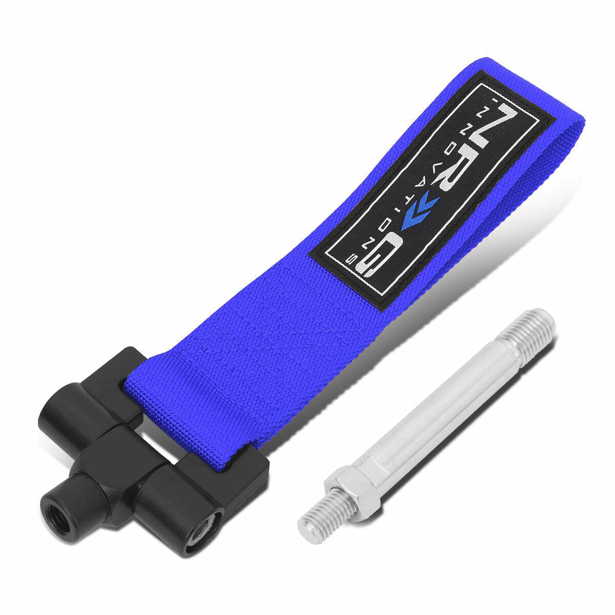 NRG Innovations Tow Straps Bolt In - Car specific TOW-142BL