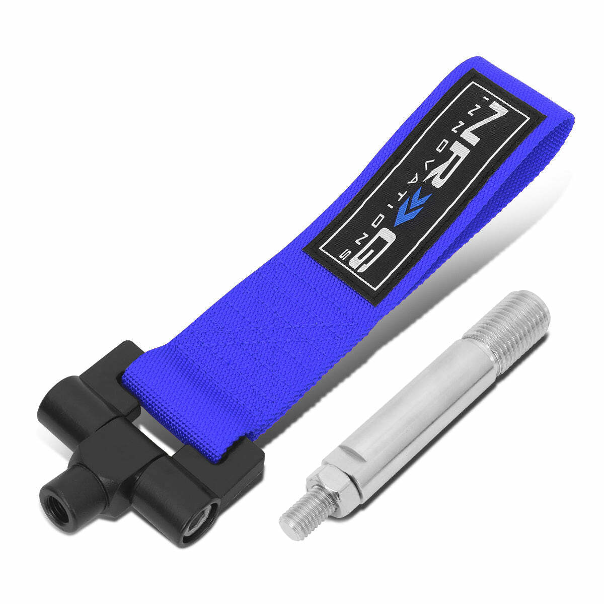 NRG Innovations Tow Straps Bolt In - Car specific TOW-144BL