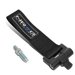 NRG Innovations Tow Straps Bolt In - Car specific TOW-175BK
