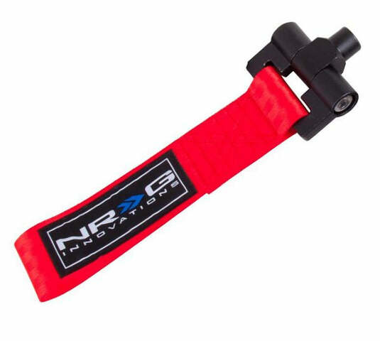 NRG Innovations Tow Straps Bolt In - Car specific TOW-175RD
