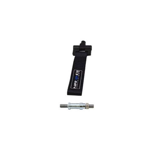 NRG Innovations Tow Straps Bolt In - Car specific TOW-207BK
