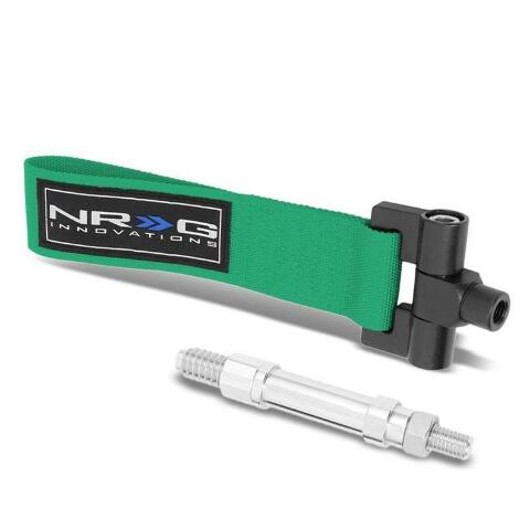 NRG Innovations Tow Straps Bolt In - Car specific TOW-E36GN