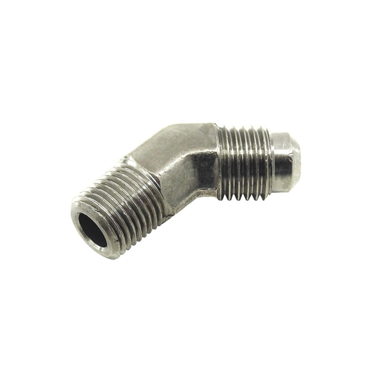 Nitrous Express 4AN Male x 1/4 NPT, 45 Deg 16092