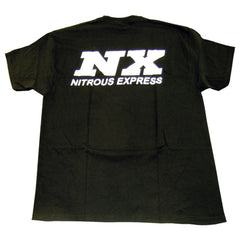 Nitrous Express 4X Black T-Shirt with WHITE NX 16503
