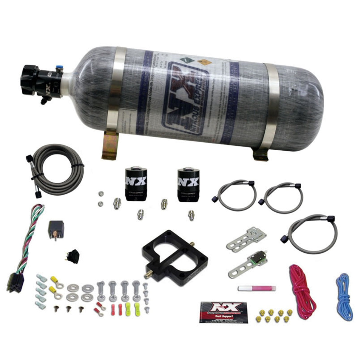 Nitrous Express Dodge TBI Plate System (magnum Engine) with Composite Bottle 20945-12
