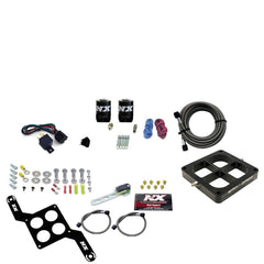Nitrous Express Dominator Single Entry Billet Crossbar, Pro Power, (100-500HP) Without Bottle 63570-00