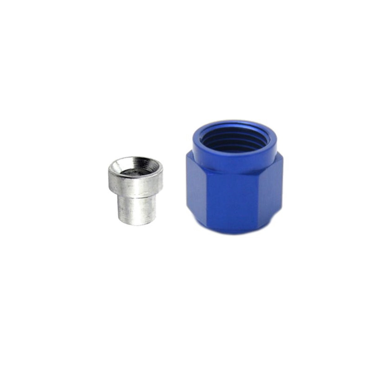 Nitrous Express 3AN B-nut & Sleeve (blue) Ea 80090