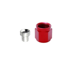 Nitrous Express 3AN B-nut & Sleeve (red) Ea 80091