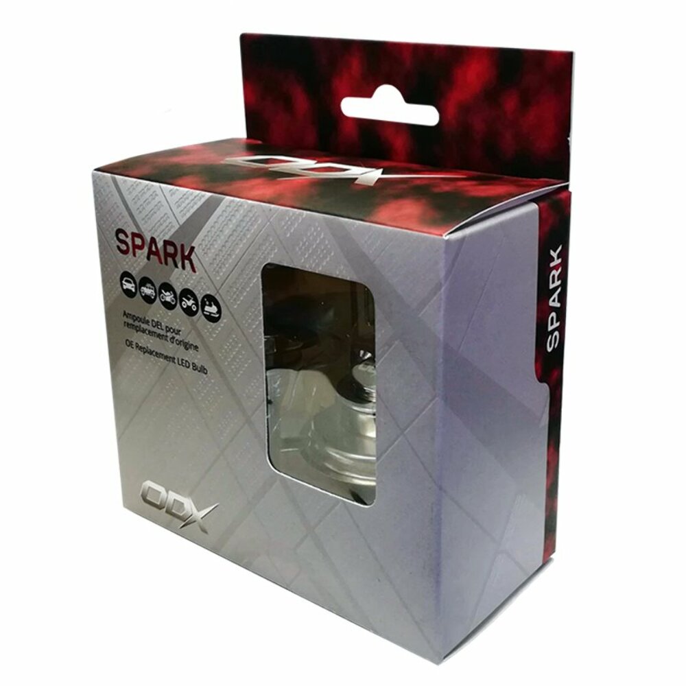 DISCONTINUED - ODX 9005 SPARK LED BULB (Box of 2) LEDDUSPARK-9005