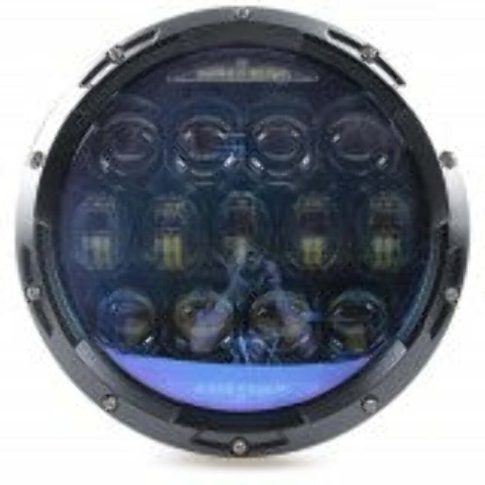 ODX JEEP SEALED BEAM CONVERSION 7 inch BLACK LEDSB7BK