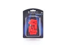 ORION BARRIER SPADE TERMINAL 4 GAUGE  #10 GOLD RED 10 PCS B4R