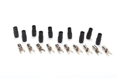 ORION BARRIER SPADE TERMINAL 8 GAUGE #10 GOLD BLACK 10 PCS B8B