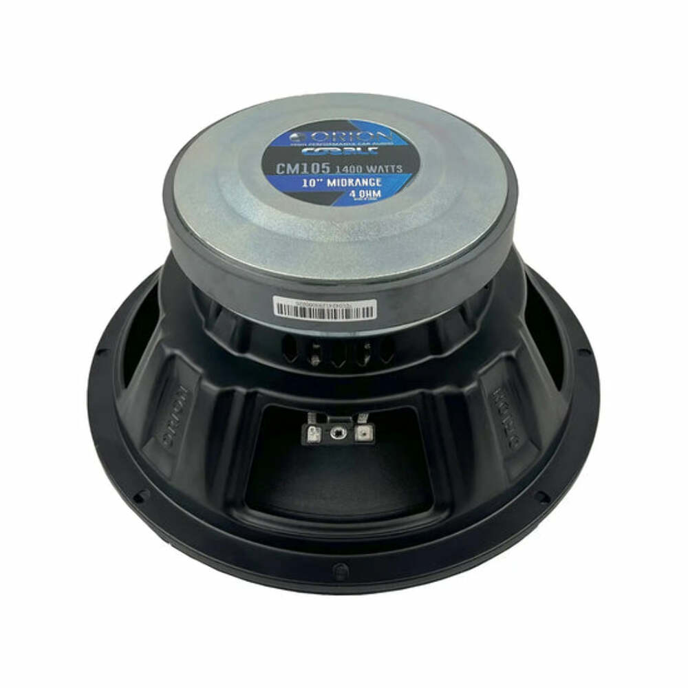 ORION 10" 400 Watts RMS / 1600 Watts MAX Midrange Speaker - SINGLE CM105