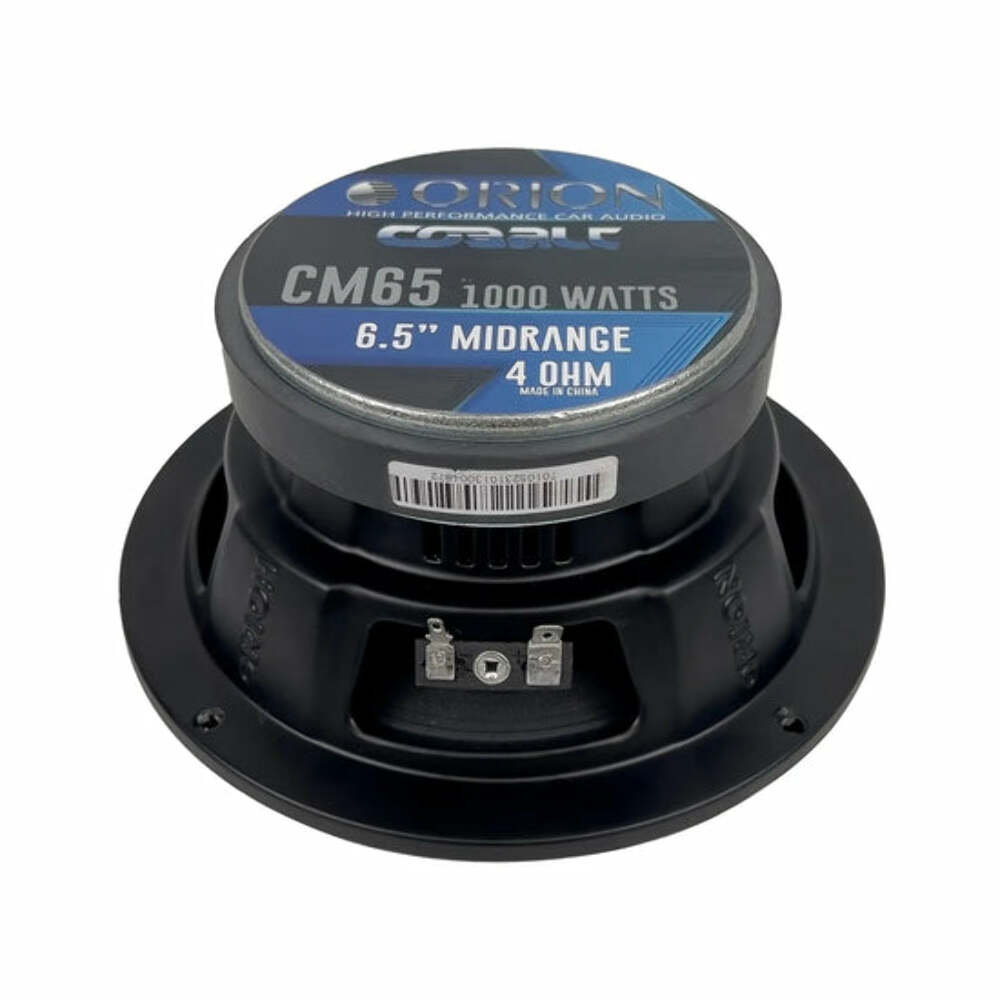 ORION 6.5" 250 Watts RMS / 1000 Watts MAX Midrange Speakers CM65