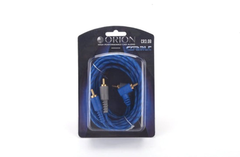 ORION RCA BLUE 3.0 METER / 9.83 FT ANGLE/STRAIGHT  TERMINAL CR3.0B