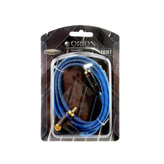 ORION 3 Ft Blue 2 Channel RCA Male to RCA Male Stereo Car Audio Cable CR3FT