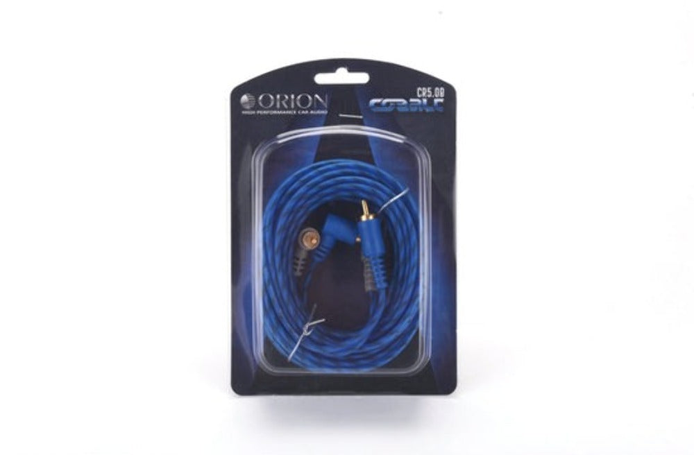 ORION RCA BLUE 5.0 METER / 16.39 FT ANGLE/STRAIGHT  TERMINAL CR5.0B