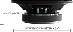 ORION 8 Inch Shallow Slim Midrange Speaker CSH85