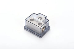 ORION T STYLE ONE 0/2 GAUGE IN AND TWO 0/4 GAUGE OUT NICKEL FINISH DB20204