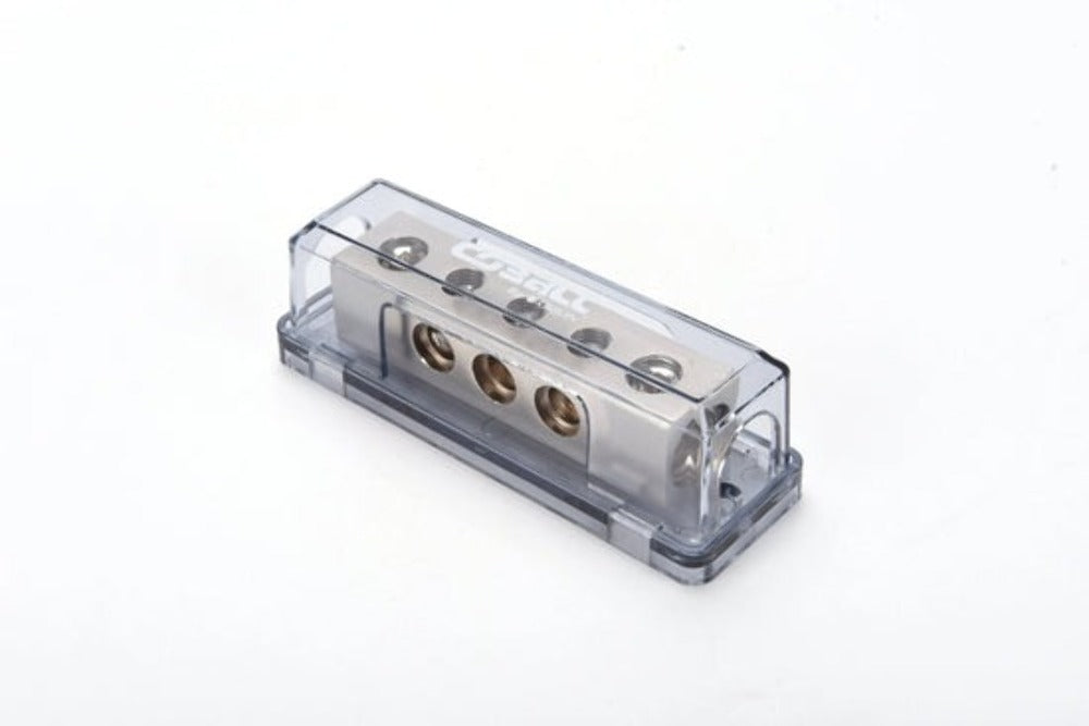 ORION TWO 0/2 GAUGE IN AND THREE 4 GAUGE OUT NICKEL FINISH DB2034