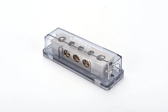 ORION TWO 0/2 GAUGE IN AND THREE 4 GAUGE OUT NICKEL FINISH DB2034