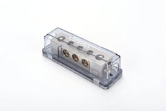 ORION TWO 0/2 GAUGE IN AND THREE 4 GAUGE OUT NICKEL FINISH DB2034