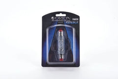 ORION MINI ANL FUSE HOLDER 4/8 GAUGE IN/OUT WITH ADAPTOR AND 80A FUSE INCLUDED NICKEL FINISH FHMF80