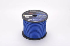 ORION COBALT 4-GAUGE 100FT CCA WIRE ROLL - BLUE PW4100BL