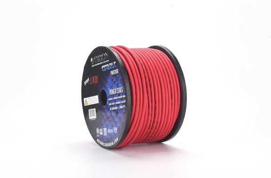 ORION COBALT 8-GAUGE 200FT CCA WIRE ROLL - RED PW8200R