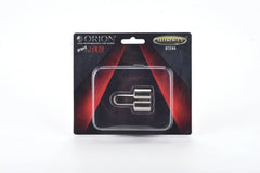 ORION RING TERMINAL TWO 4/8 GAUGE NICKEL FINISH RT244