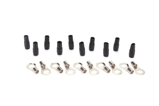 ORION 8 GAUGE 5/16 HOLE GOLD BLACK 10 PCS NICKEL FINISH RT8B