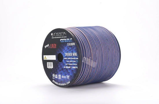 ORION SPEAKER WIRE 2X16 GAUGE 1000FT WIRE ROLL S161000PB