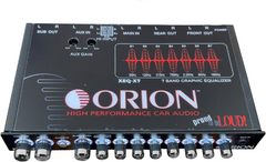 ORION 7-Band Graphic Equalizer w/ Front AUX Input XEQ-X7