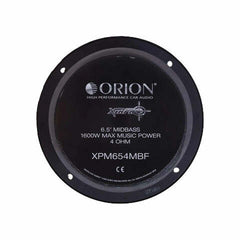 ORION 6.5" 400 Watts RMS / 1600 Watts MAX Midbass speakers XPM654MBF