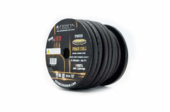 ORION 0 Gauge 100% OFC Power Wire 50ft Pure Copper Amp Battery Cable (Black) XPW050B