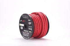 ORION XTRPRO 0-GAUGE 100% OFC 50FT WIRE ROLL - RED XPW050R