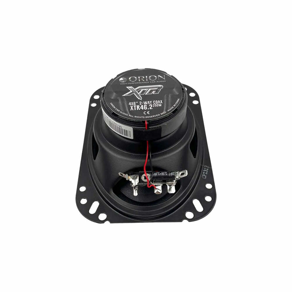 ORION 4x6" 2-Way 50 Watts RMS / 200 Watts MAX Coaxial Speakers XTR46.2