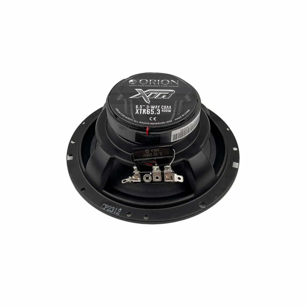 ORION 6.5" 3-Way 75 Watts RMS / 300 Watts MAX Coaxial Speakers XTR65.3