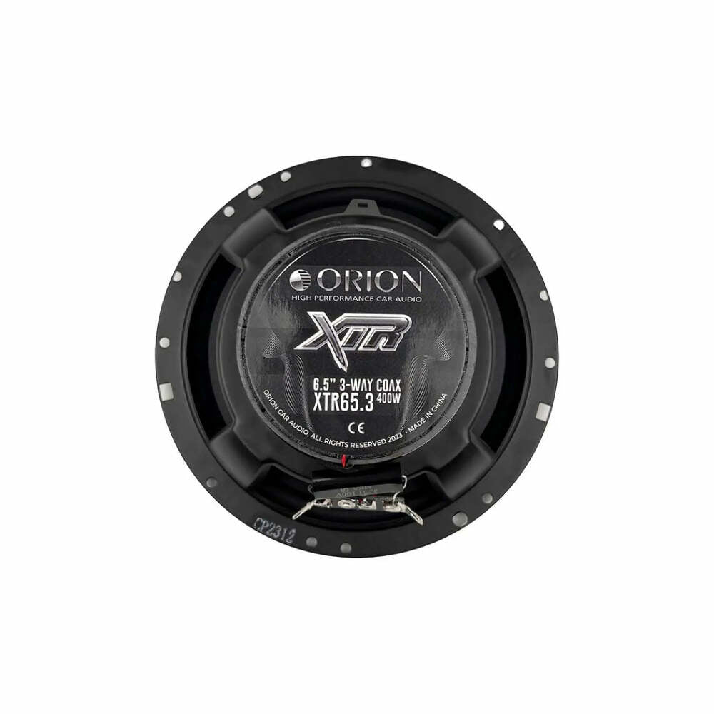 ORION 6.5" 3-Way 75 Watts RMS / 300 Watts MAX Coaxial Speakers XTR65.3