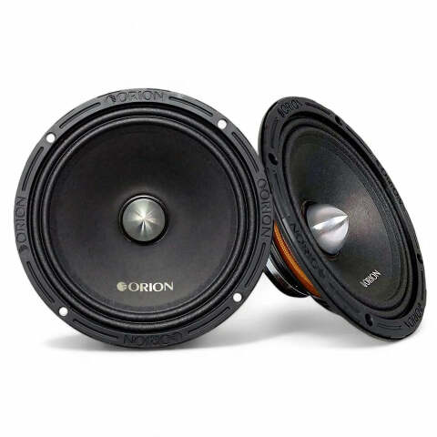 ORION 8" 350 RMS / 1400 MAX Shallow Neodymium Midrange Speakers XTR804NEO