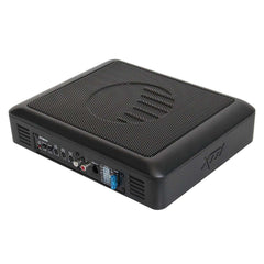ORION 8 Inch Slim Underseat Subwoofer with Built-In Amplifier XTR8US