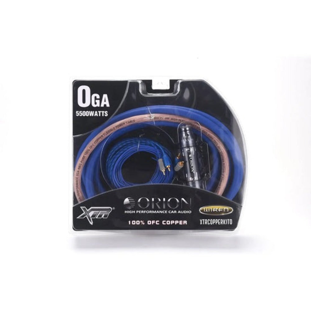 ORION XTR 0-GAUGE 100% OFC AMPLIFIER WIRING KIT XTRCOPPERKIT0