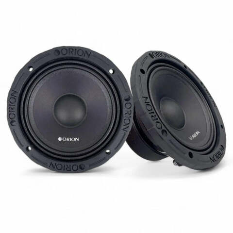 ORION 6.5" 350 Watts RMS/1400 MAX Dust Cap Midrange Speakers XTX654DC