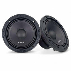 ORION 6.5" 350 Watts RMS/1400 MAX Dust Cap Midrange Speakers XTX658DC