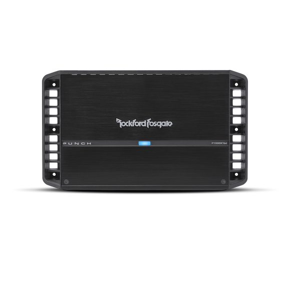 Rockford Fosgate Mono amplifier 
300x1 @ 4Ω, 600x1 @ 2Ω, 1000x1 @ 1Ω pn p1000x1bd