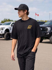 P1 Race Products | Love your Country | Mens Tee (SM02BLK-L)
