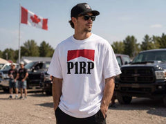 P1 Race Products Mens Tee - Legendary Design (SM04WH-M)