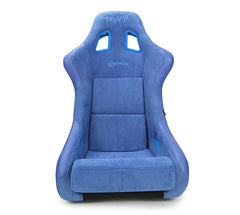 NRG Innovations FRP And Carbon Fiber Buckets Seats Singles FRP-303RBL-CHRMTC