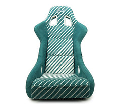 NRG Innovations FRP And Carbon Fiber Buckets Seats Singles FRP-302TWTY-GN